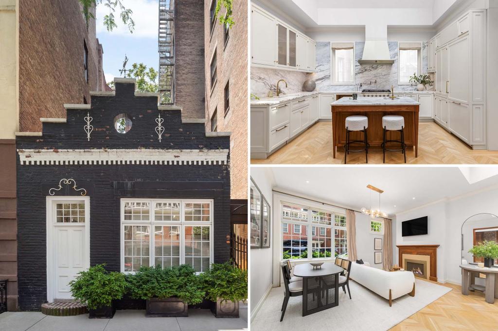 Gramercy's adorable 'tiny house', which stands in contrast to the taller buildings around it, is asking $7 million