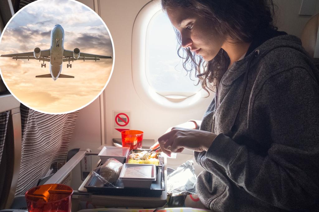 Is your meal safe to eat in flight?  There's only one way to find out, experts advise