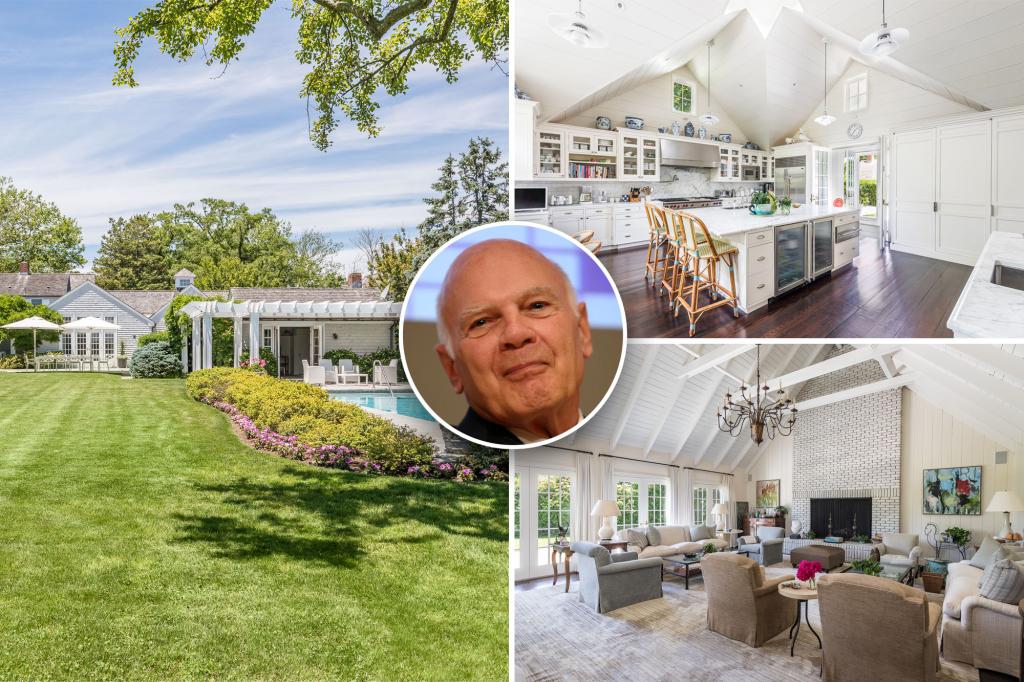 The developer of 220 Central Park South, home of the most expensive mansion ever sold in the US, is looking to sell his Hamptons abode