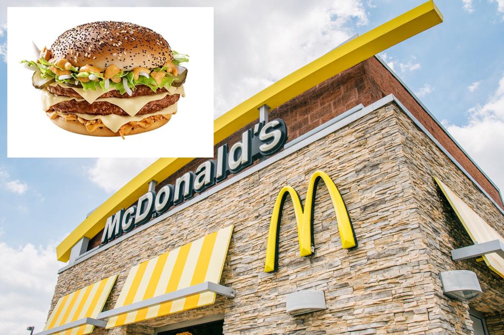 McDonald's debuts a new, bigger Big Arch burger - but you can only get it here for now