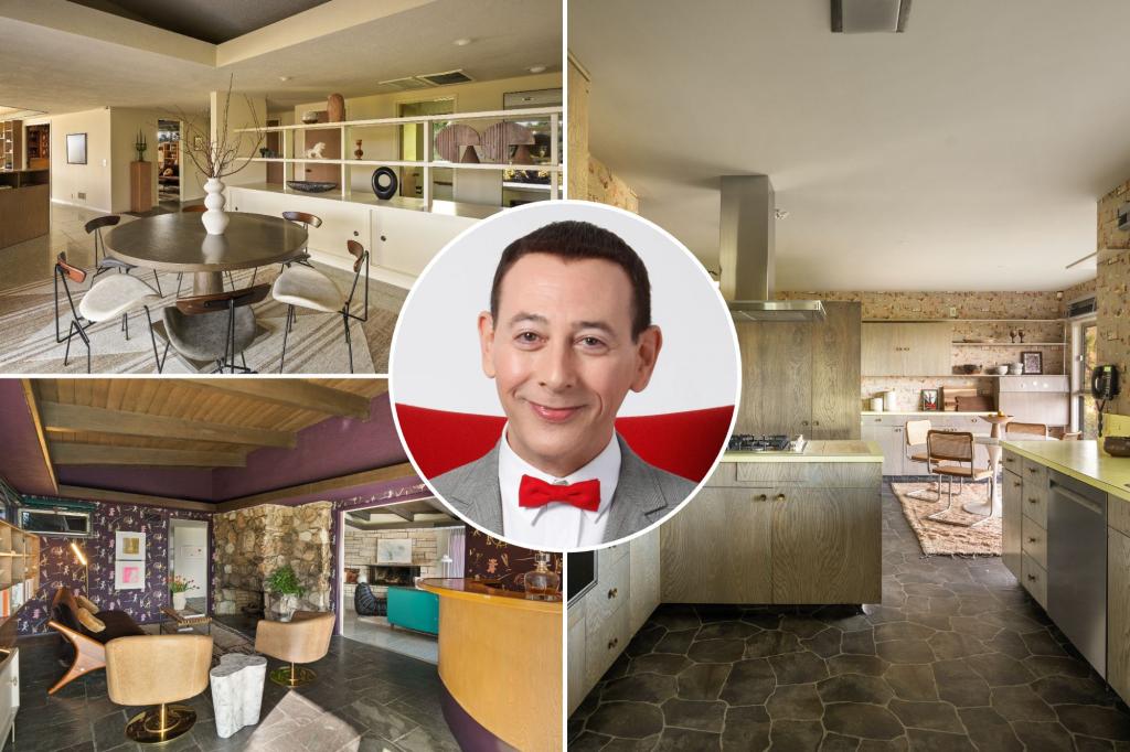 The late Paul Reubens' old LA home has sold for $3.8 million