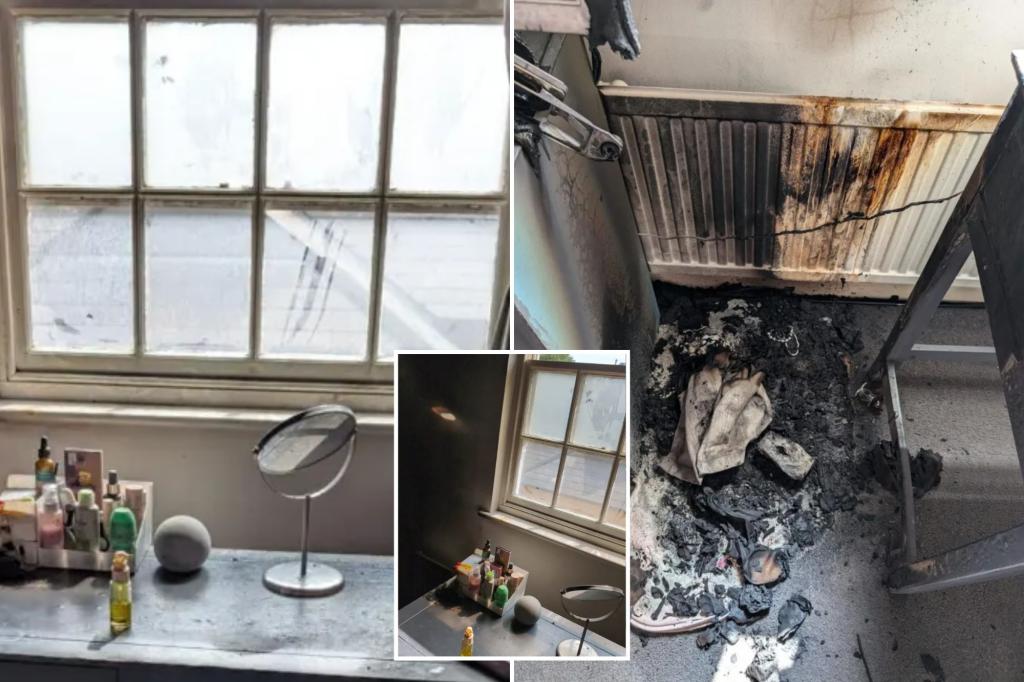 A bedroom mirror set the house on fire - don't make the same mistake we did