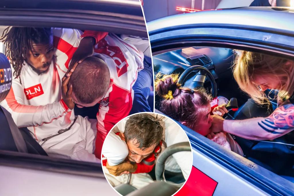 Exclusive |  Inside the strange world of Carjitsu - the sport where seatbelt chokes and limited fights drive fans wild