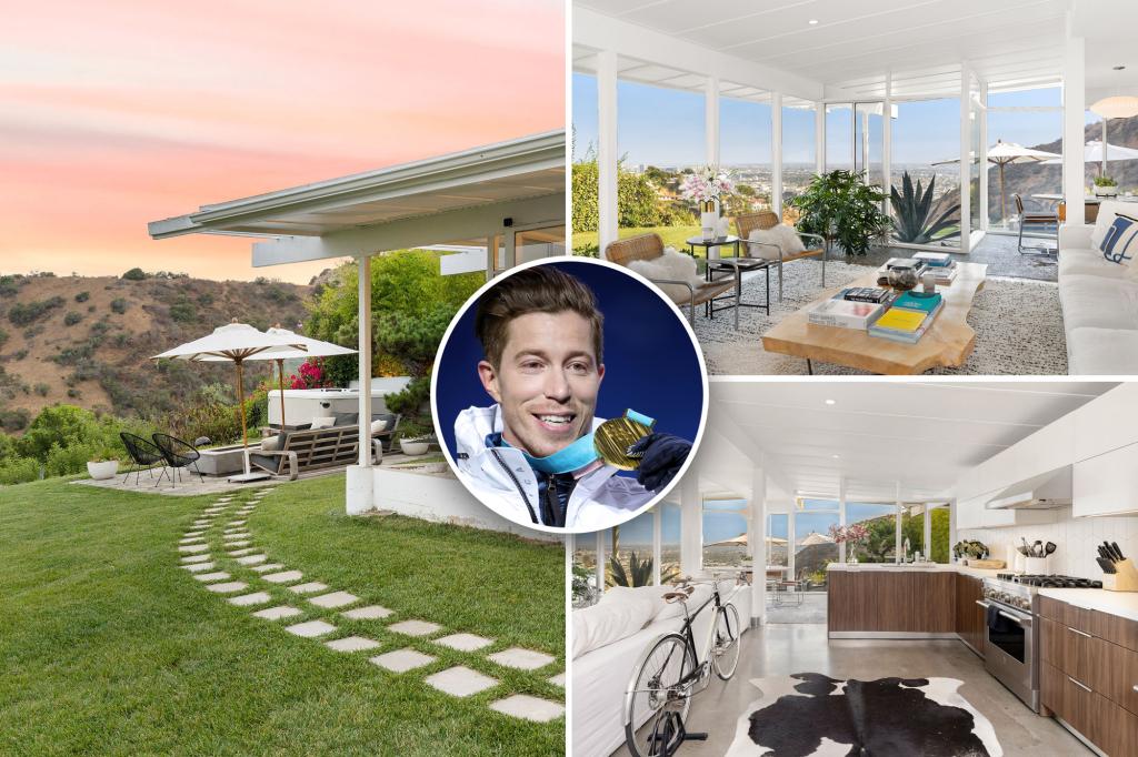 Olympic gold medalist Shaun White is selling her LA home for $3.92 million