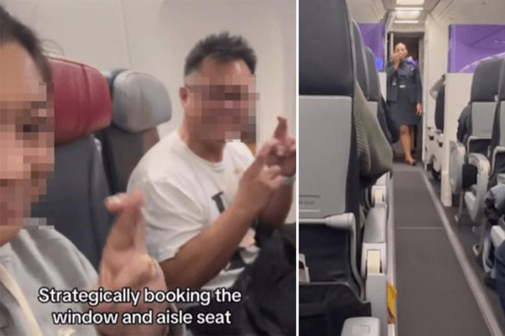 I was teased on a flight for disrupting a couple's scheme to have more space: 'Monster behavior'