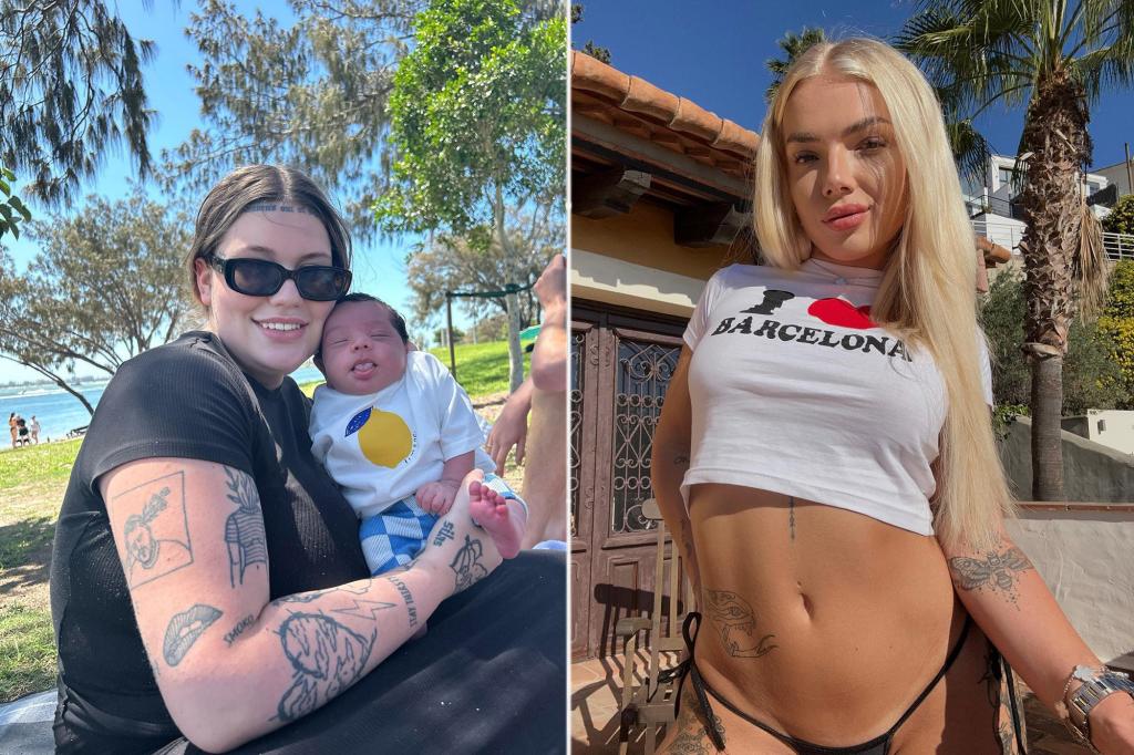 Influencers fight over inappropriate behavior at 6-week-old baby's funeral