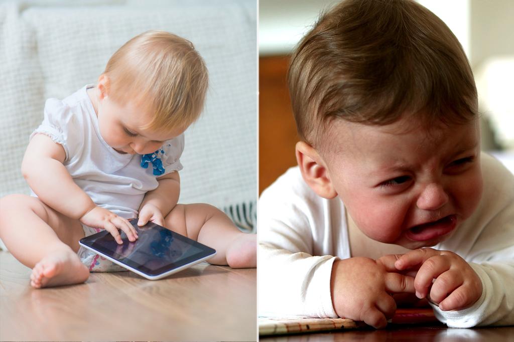 Giving a child a tablet at this age can have bad consequences: study