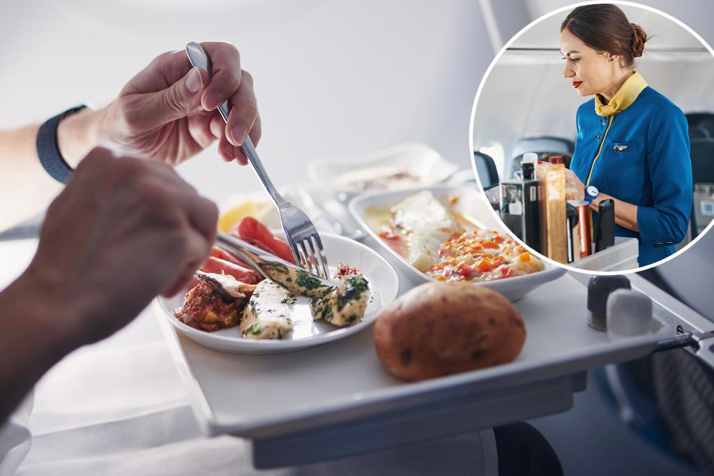 Flight attendant reveals secret hack to get the best meals on a plane: 'There's a seating strategy'