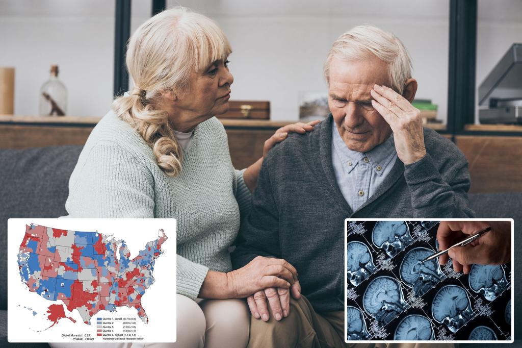 You may be twice as likely to receive a dementia diagnosis if you live here