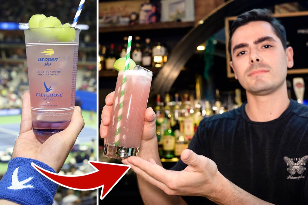 The Honey Deuce cocktail is popping up all over NYC - no US Open tennis ticket required