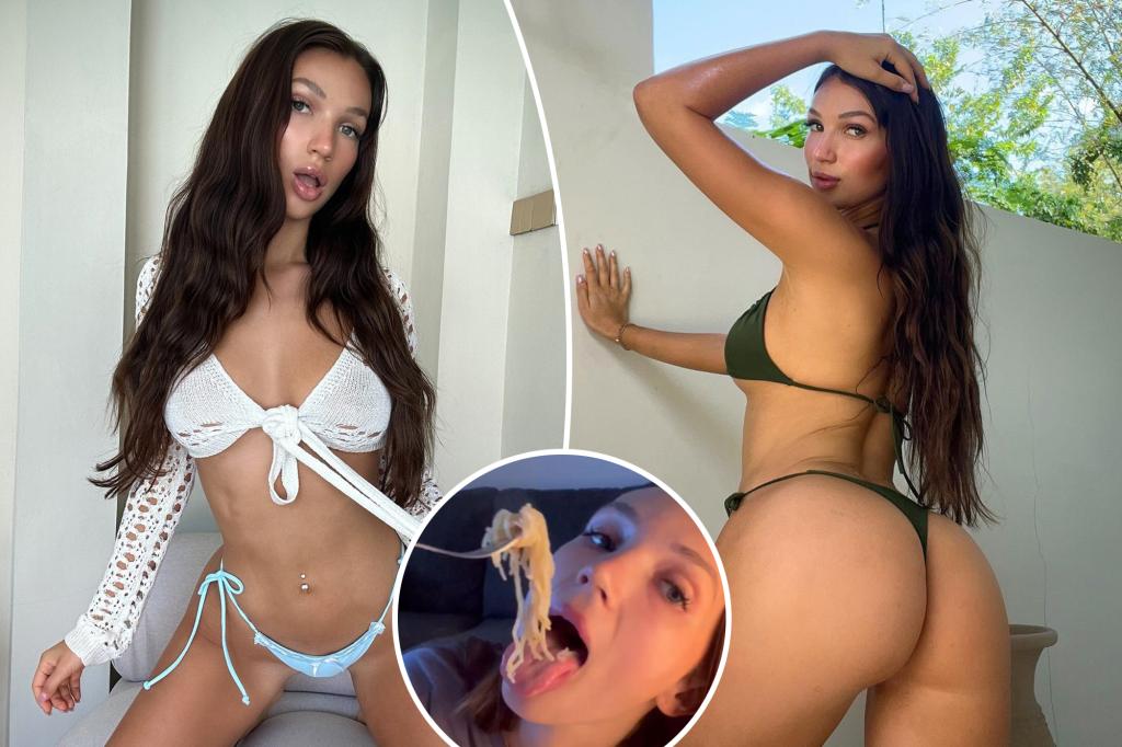 OnlyFans Model Reveals The Secret Dark Side Of Eating In Video For $1K