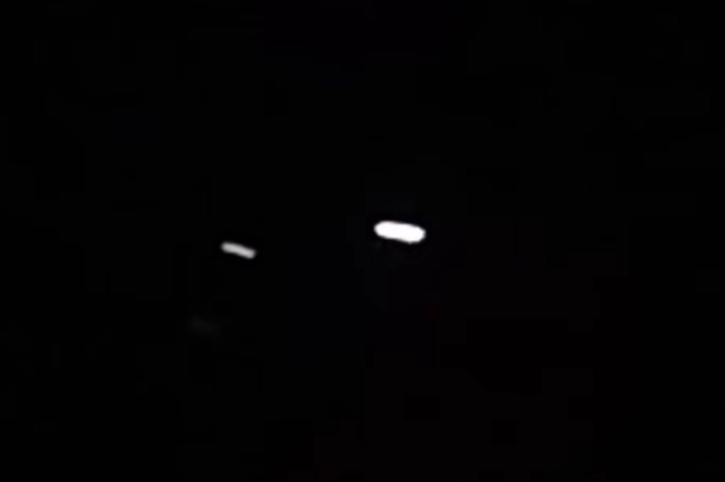 Captain Ruud Van Pangemanan filmed a UFO moving in strange ways as it flew from the Middle East to Africa.