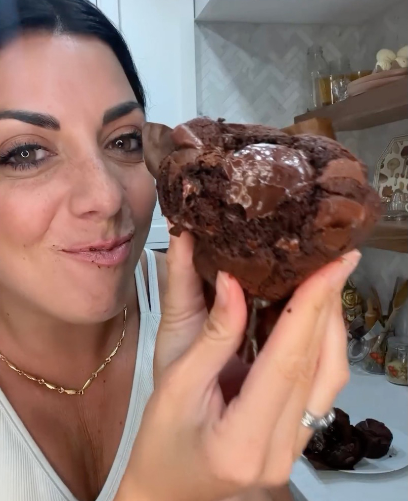 Danielle Sepsy, founder of Hungry Knome bakery, recreated the famous chocolate muffins at the Paris Olympics.