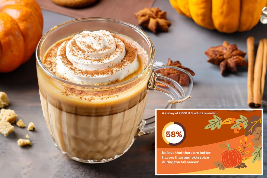 The reign of pumpkin spice may be coming to an end as adults look to different fall flavors